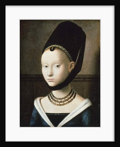 Portrait of young girl, 1470 by Petrus Christus
