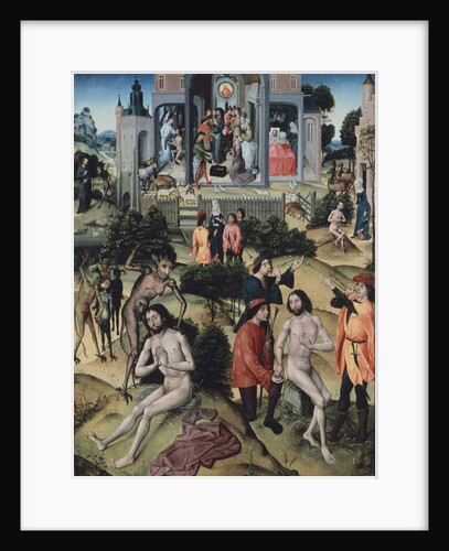 Scenes from the Life of Job, 1480-90 by Master of the St. Barbara Legend