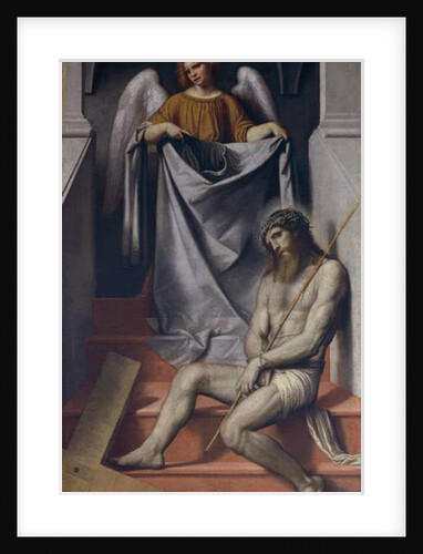 Passion of Christ and angel, 1540-1560 by Alessandro Bonvicino Moretto