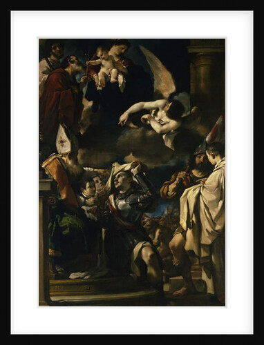 Saint William of Aquitaine Receiving the Cowl, 1620 by Guercino