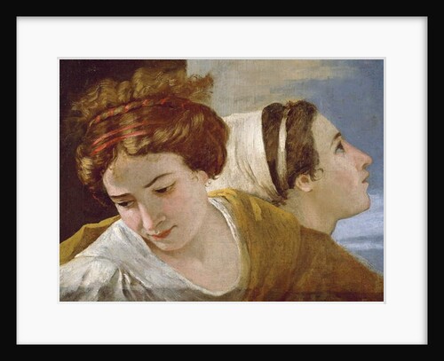 Detail of The Adoration of the Golden Calf, before 1634 by Nicolas Poussin