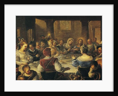 Wedding at Cana, 1663 by Luca Giordano