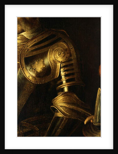 Detail of the Portrait of Alof de Wignacourt with his page, 1608 by Michelangelo Merisi da Caravaggio