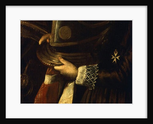 Detail of the Portrait of Alof de Wignacourt with his page, 1608 by Michelangelo Merisi da Caravaggio