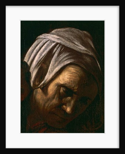 Salome receiving the Head of Saint John the Baptist, detail 1607-10 by Michelangelo Merisi da Caravaggio