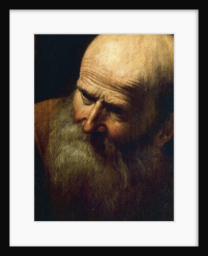 Face of Abraham by Michelangelo Merisi da Caravaggio