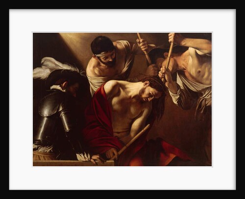 The Crowning with Thorns, c.1603 by Michelangelo Merisi da Caravaggio