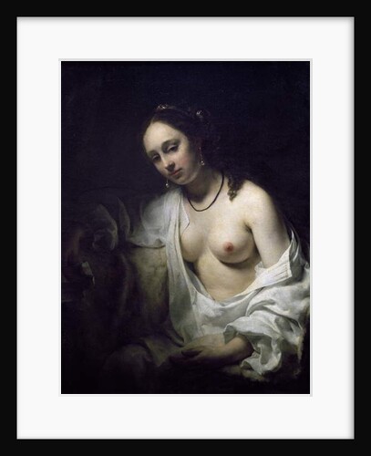 Bathsheba receiving letter from David, by Willem Drost by Willem Drost