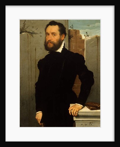 Portrait of Gentleman by Giovanni Battista Moroni