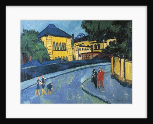 Dresden, Friedrichstadt, 1910 by Ernst Ludwig Kirchner