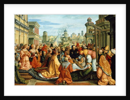 The Legend of the Holy Cross, 1530 by Barthel Beham