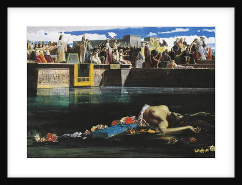 The Sacrifice of a Virgin to the Nile, 1865 by Federico Faruffini