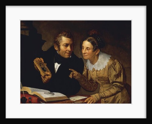 Portrait of Parents, 1832 by Pietro Fabris