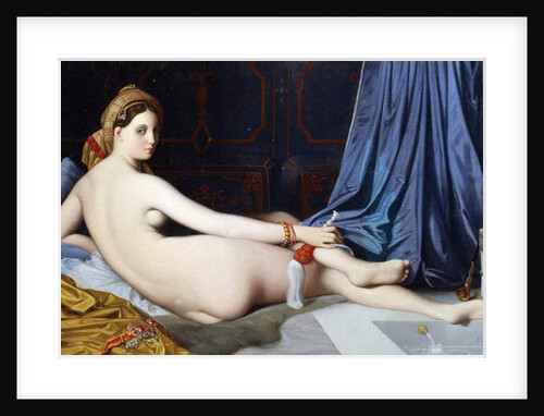The Grande Odalisque by Jean Auguste Dominique Ingres