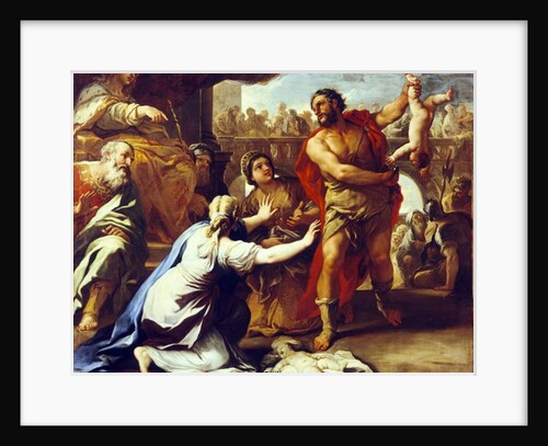 Judgement of Solomon by Luca Giordano