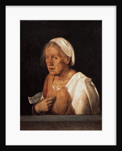 La Vecchia after 1505 by (1476/8-1510) Giorgione