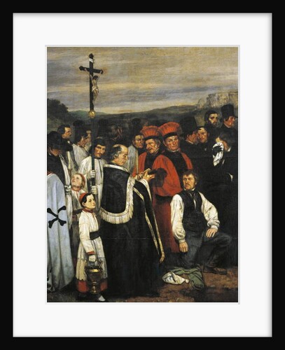A Burial at Ornans, 1849-1850 by Gustave Courbet