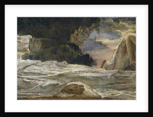 Christ and Mary Magdalene, 1904 by Eugenio Prati