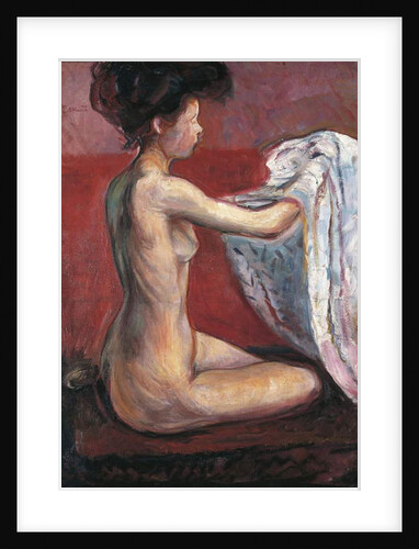 Parisian Model, 1896 by Edvard Munch