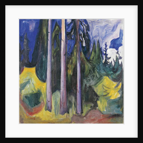 Wood, 1903 by Edvard Munch