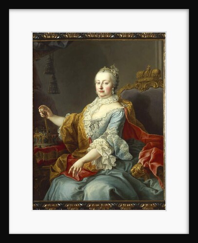 Portrait of Maria Theresa Hapsburg, Archduchess of Austria, 1750 by Martin van Mytens or Meytens
