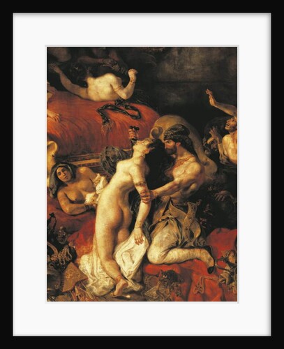 The Death of Sardanapalus, 1827 by Ferdinand Victor Eugene Delacroix