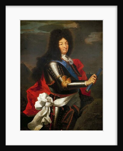 Portrait of Louis XIV of France by Hyacinthe Francois Rigaud