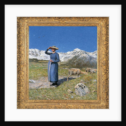 Midday in the Alps, 1891 by Giovanni Segantini