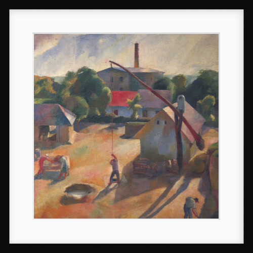 A Peasant Village, 1927 by Karoly Patko