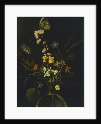 Still life with flowers and fruit, by Master of the Hartford Still Life, c.1600-10 by Michelangelo Merisi da Caravaggio