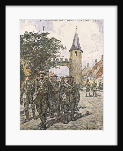 Flanders front, gate of Loo, 30 July 1917 by Jean-Louis Lefort