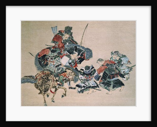 Fighting with Mongols by School Japanese