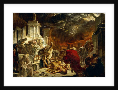 Last days of Pompeii, August 24th 79 AD, 1830-33 by Karl Pavlovich Bryullov
