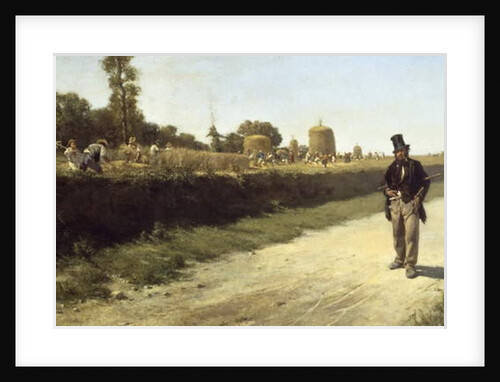 Idleness and Work, 1863 by Michele Cammarano