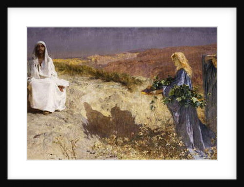 Christ in the Desert, 1895 by Domenico Morelli
