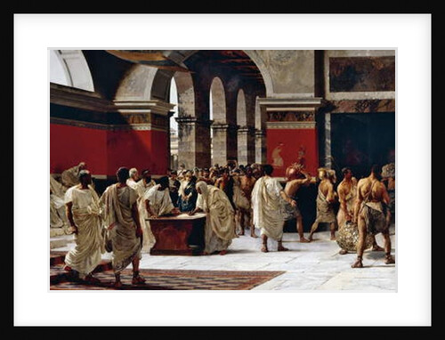 Restauratio Aerarii, 1894 by Giuseppe Sciuti