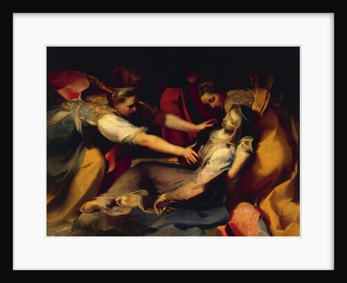 Fainting of the Virgin by Federico Fiori Barocci or Baroccio