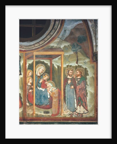 The Adoration of the Maji by Master Trecentesco of Sacro Speco School