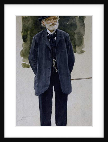 Portrait of Giuseppe Verdi by Leopoldo Metlicovitz