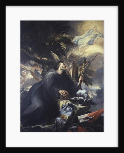 William Of Aquitaine In Penance by Domenico Antonio Vaccaro