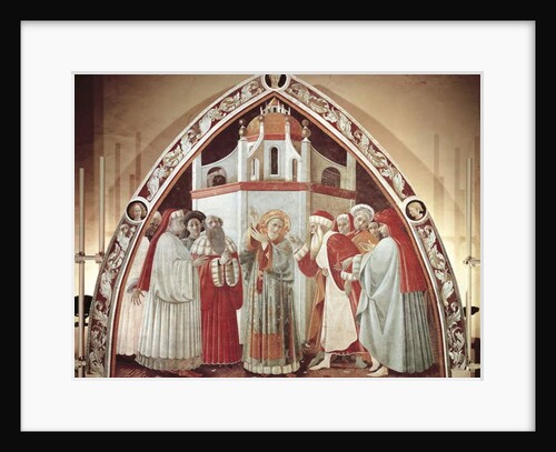 Disputation of St. Stephen by Paolo Uccello
