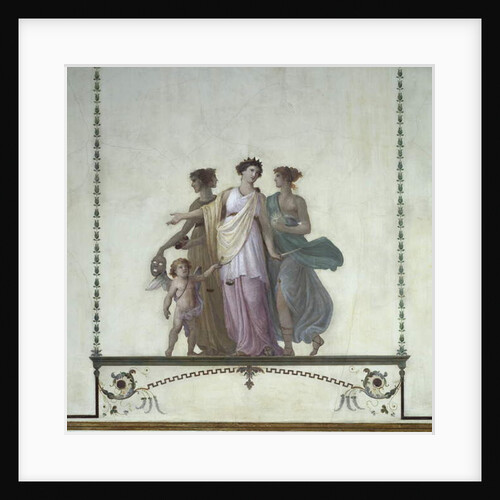 Allegory of comedy, justice and truth by Giuseppe Borsato