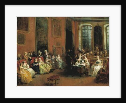 Concert in the Paris Hôtel of Pierre Crozat, c.1719-20 by Nicolas Lancret