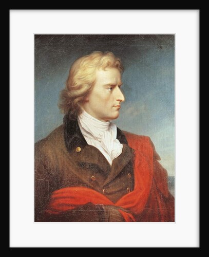 Portrait of Friedrich Schiller, 1808/09 by Franz Gerhard von Kugelgen