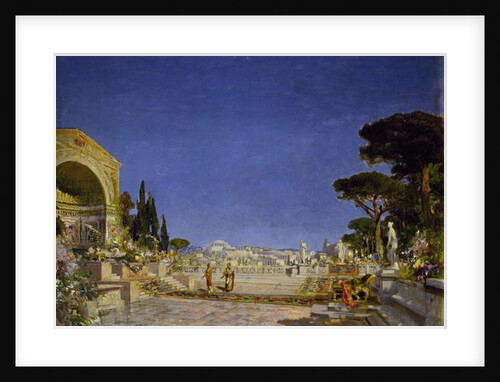 Set design for 'Nerone', 1934 by Edoardo Marchioro