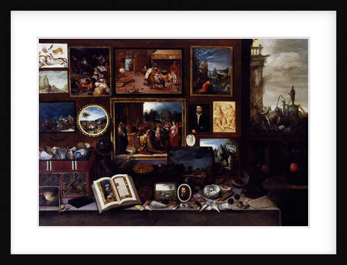 Cabinet d'amateur, 1620-26 by Frans II the Younger Francken