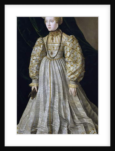Portrait of Anna of Austria by Jakob Seisenegger
