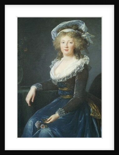 Portrait of Maria Teresa of Bourbon-Naples, 1790 by Elisabeth Louise Vigee-Lebrun
