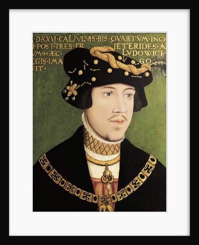 Portrait of Louis II of Hungary, King of Hungary, Bohemia and Croatia by European School