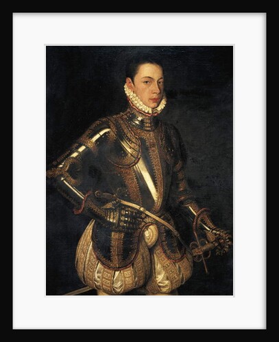 Portrait of Alessandro Farnese by Alonso Sanchez Coello